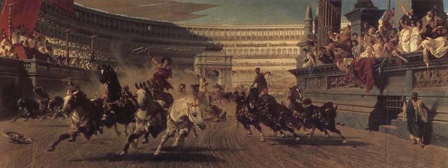 Romisches vehicle race